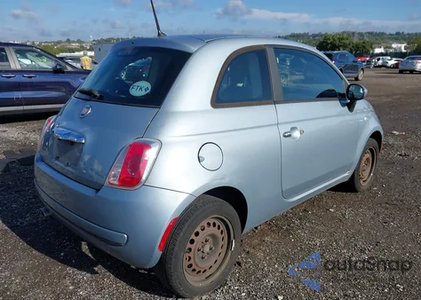 2013 Fiat 500 Pop z USA, uszkodzony, nr VIN 3C3CFFAR4DT737212